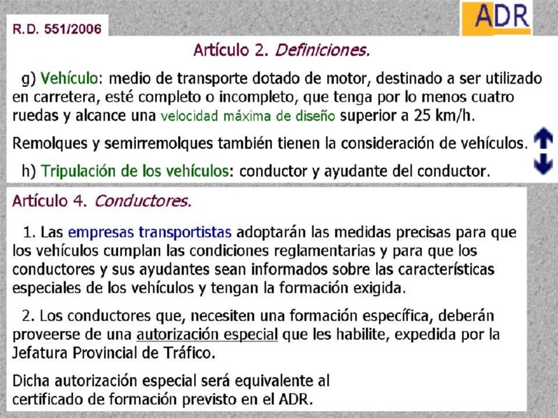 18 RD551-2006 VEHICULO CONDUCTORES