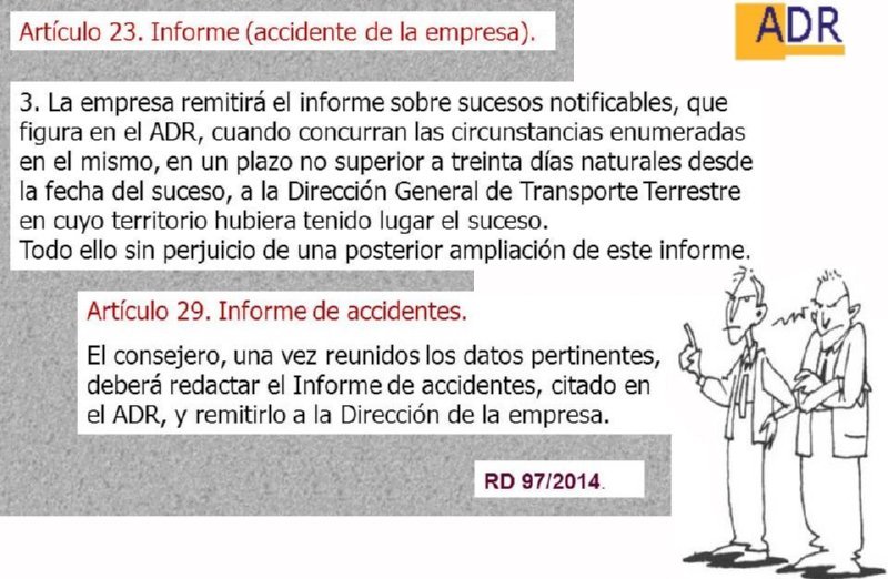 MERCANCIAS PELIGROSAS 24 INFORME ANUAL CONSEJERO SEGURIDAD RD97-2014