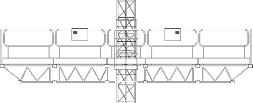 ANDAMIO DIBUJOS CAD en JPG