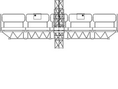 andamio GRAFICOS CAD SEGURIDAD