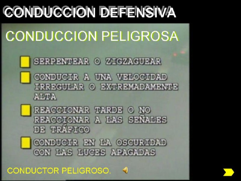 ACTITUD DEFENSIVA CONDUCCION PROFESIONAL