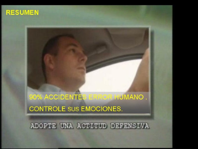 ACTITUD DEFENSIVA CONDUCCION PROFESIONAL
