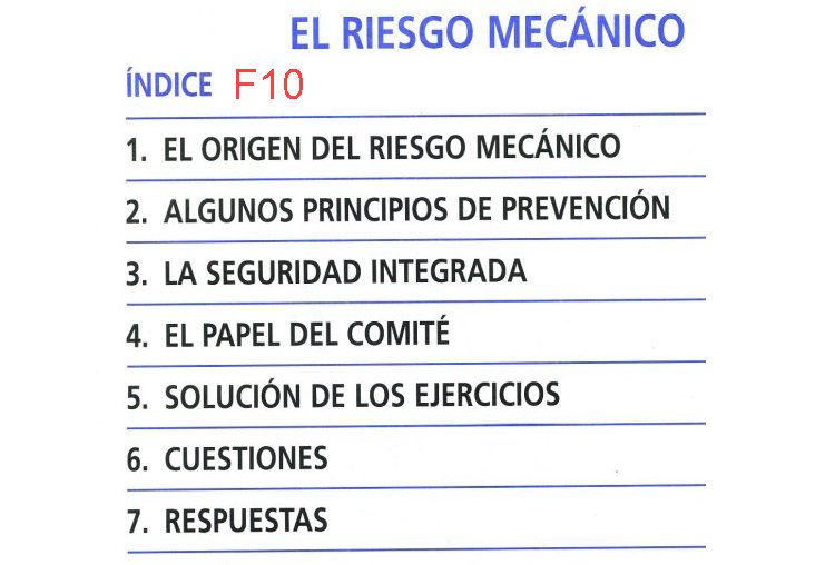 [RIESGO MECANICO: MAQUINAS]