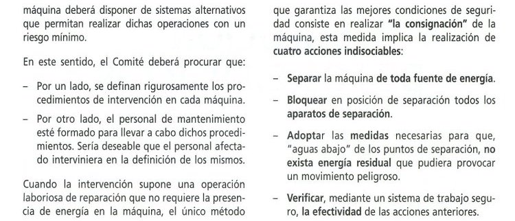 [RIESGO MECANICO: MAQUINAS]