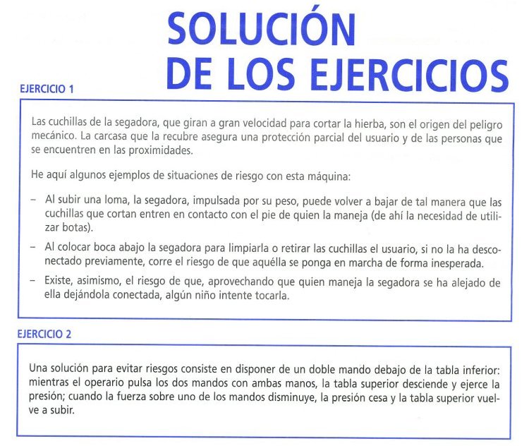 [RIESGO MECANICO: MAQUINAS]