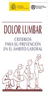 Foto folleto del Dolor lumbar