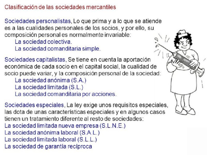 14 TIPOS SOCIEDAD MERCANTIL