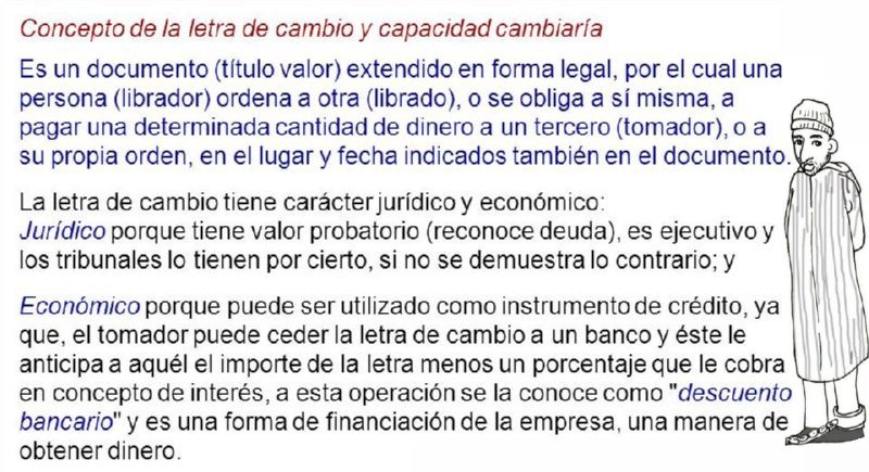 18 CONCEPTO LETRA DE CAMBIO