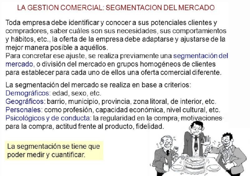 11 Segmentación mercado