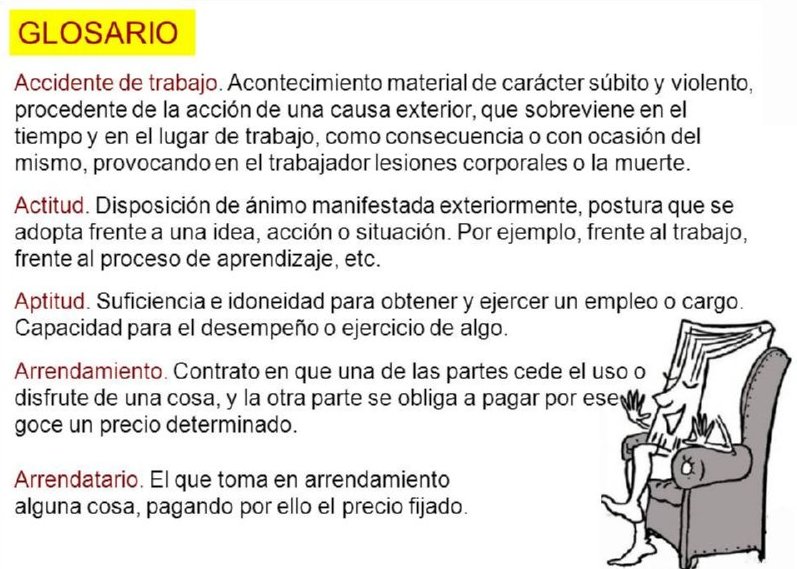 25 GLOSARIO GESTION
