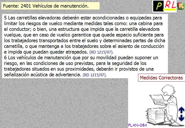 084 CARRETILLAS ELEVADORAS