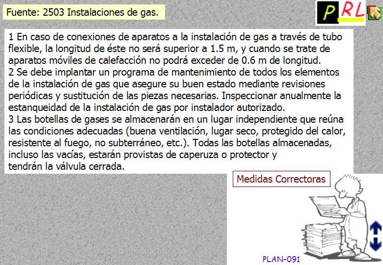 091 INSTALACIONES GAS
