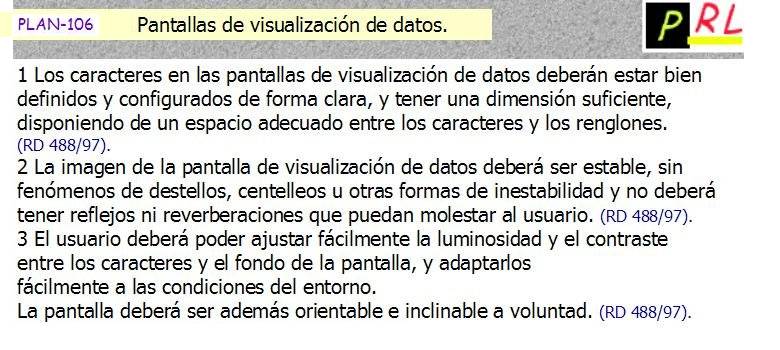 106 PANTALLA VISUALIZACION