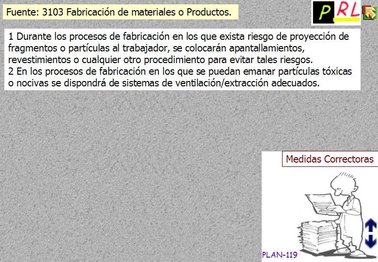 119 FABRICACION PRODUCTOS