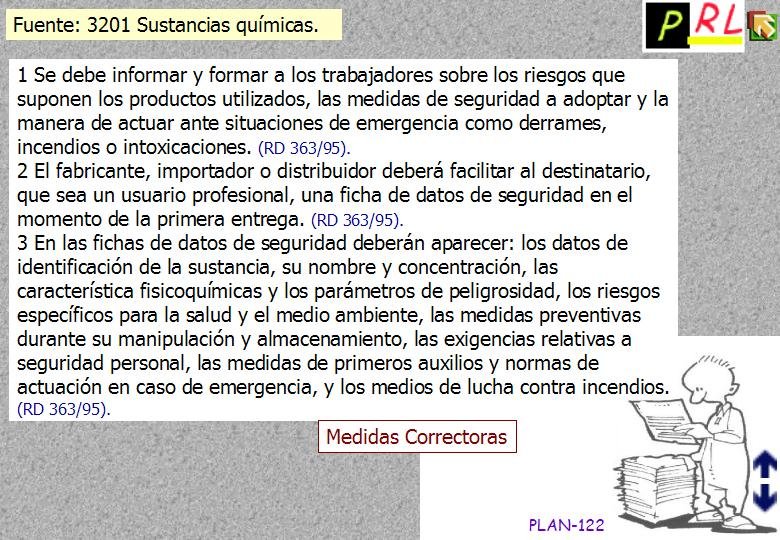 122 SUSTANCIAS QUIMICAS