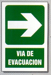 6 VIA DE EVACUACION 2  IMAGENES FOTOS DIBUJOS