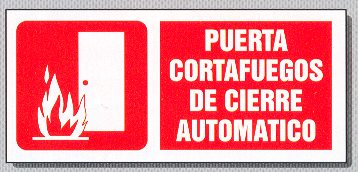 FUEGO PUERTA CORTAFUEGOS DE CIERRE AUTOMATICO 2  IMAGENES FOTOS DIBUJOS
