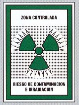 ZONA CONTROLADA RIESGO DE CONTAMINACION E IRRADIACION  IMAGENES FOTOS DIBUJOS