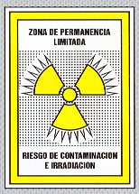 ZONA DE PERMANENCIA LIMITADA RIESGO DE CONTAMINACION E IRRAD  IMAGENES FOTOS DIBUJOS