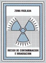 ZONA VIGILADA RIESGO DE CONTAMINACION E IRRADIACION  IMAGENES FOTOS DIBUJOS