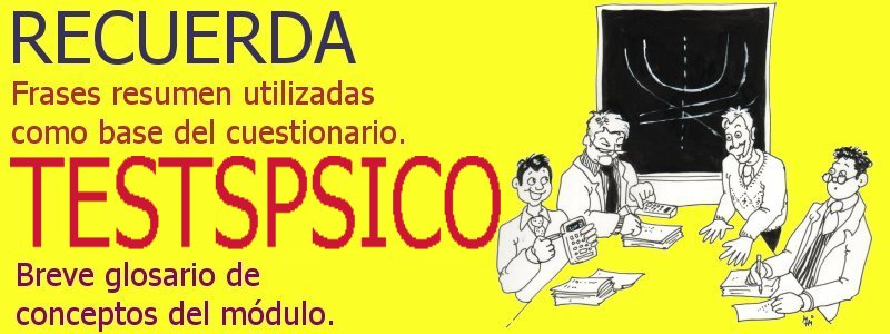 RECUERDA TESTS FACTORES PSICOSOCIALES