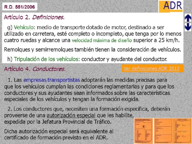 MERCANCIAS PELIGROSAS
