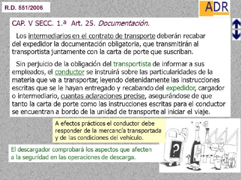 MERCANCIAS PELIGROSAS