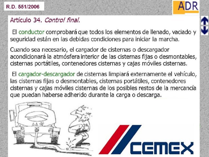 MERCANCIAS PELIGROSAS