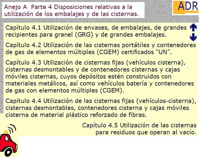 MERCANCIAS PELIGROSAS 08 PARTE 4 ADR CISTERNAS