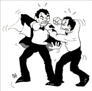  PELEA  IMAGENES DIBUJOS JPG ECONOMIA MALLORCA