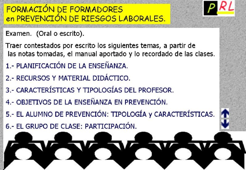 FORMADOR FORMADORES  TRANSPARENCIAS PRESENTACION