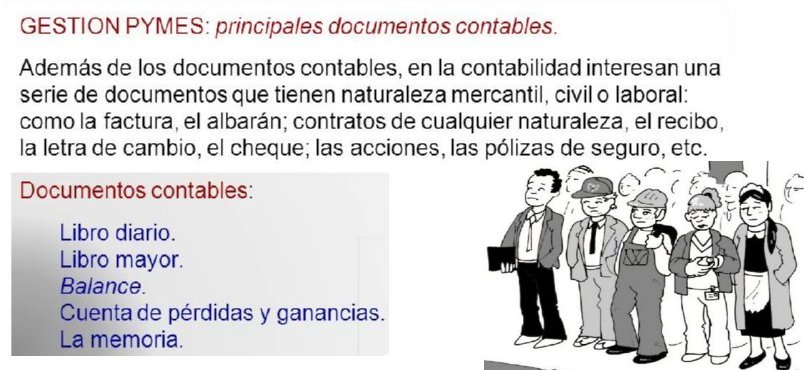 13 PRINCIPALES DOCUMENTOS CONTABLES
