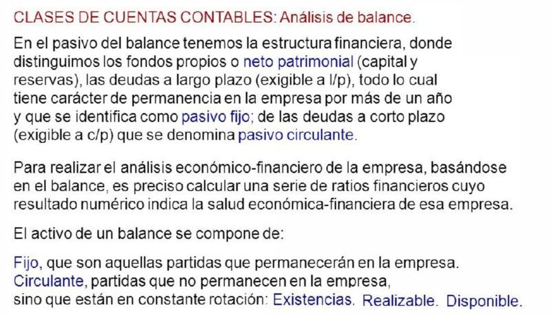 39 ANALISIS DEL BALANCE