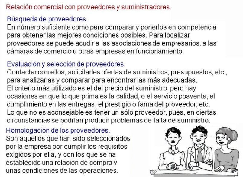 47 PROVEEDORES Y SUMINISTRADORES