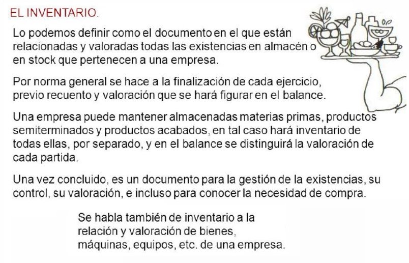 50 EL INVENTARIO