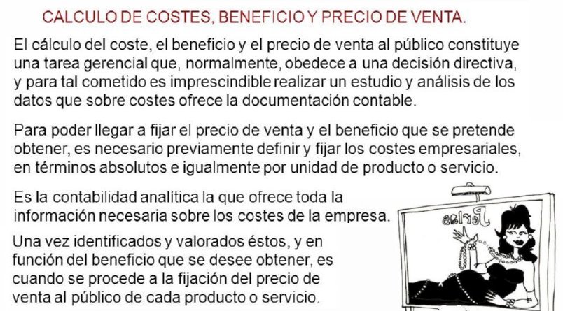 53 CALCULO DE COSTES Y BENEFICIOS
