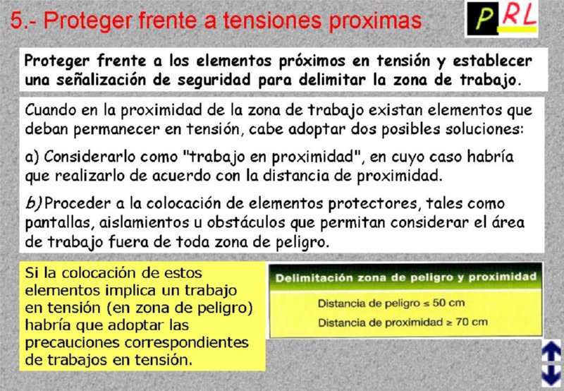 Maniobras en instaciones eléctricas