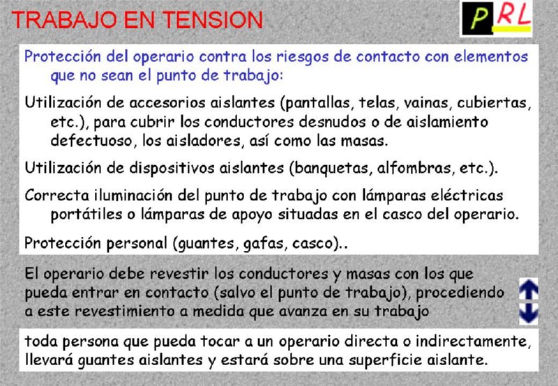 Maniobras en instaciones eléctricas