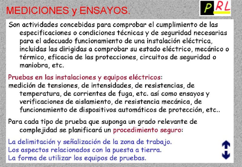 Maniobras en instaciones eléctricas