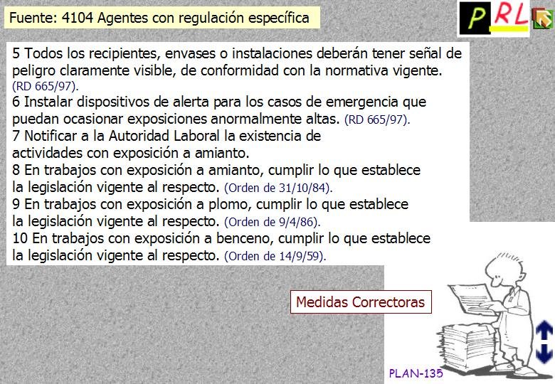 135 AGENTES REGULACION NORMATIVA