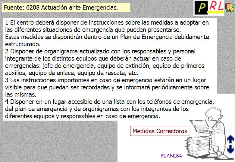 184 ACTUACION EMERGENCIA