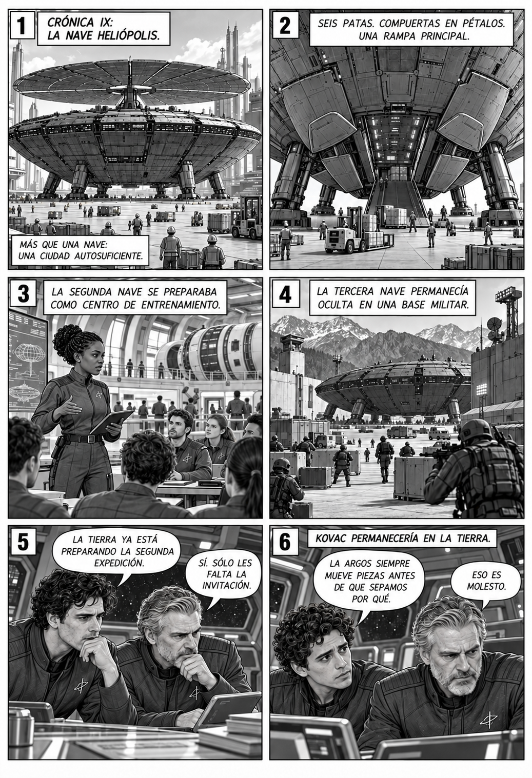 Crónica IX, página A