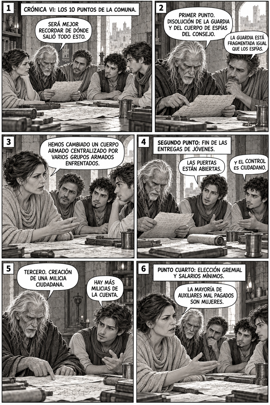 Crónica VI, página B