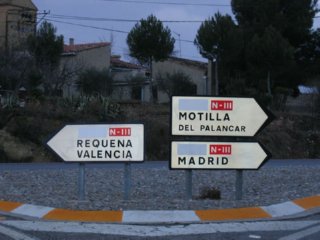 CARRETERA NACIONAL III  TRABAJO Y CIRCULACION