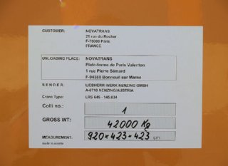 ETIQUETA CARGA  TRABAJO Y CIRCULACION