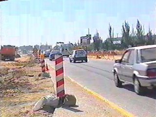 TRAFICO CARRETRA  TRABAJO Y CIRCULACION