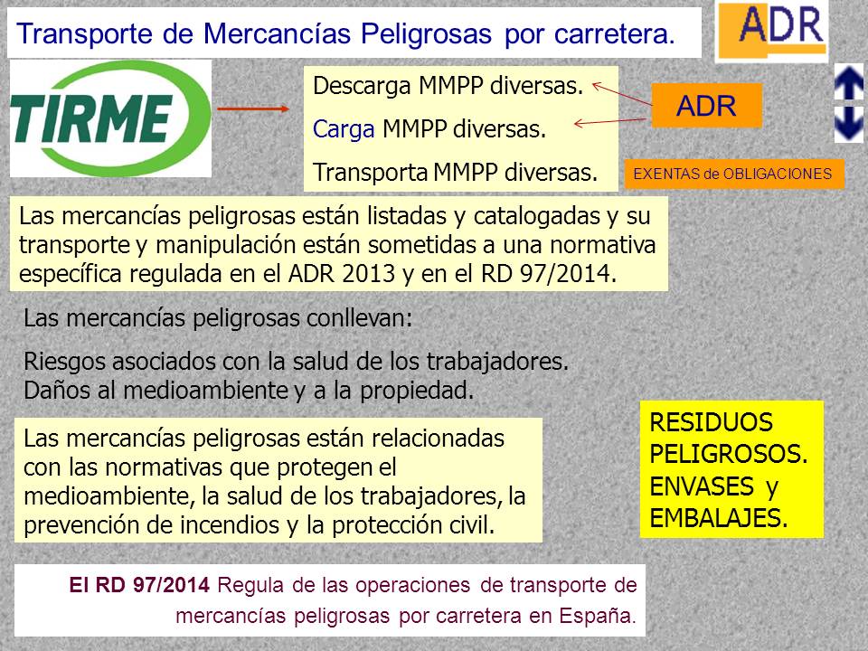 MERCANCIAS PELIGROSAS