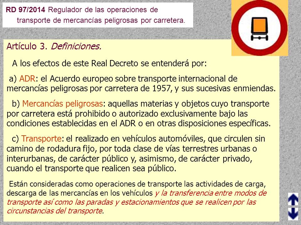 MERCANCIAS PELIGROSAS