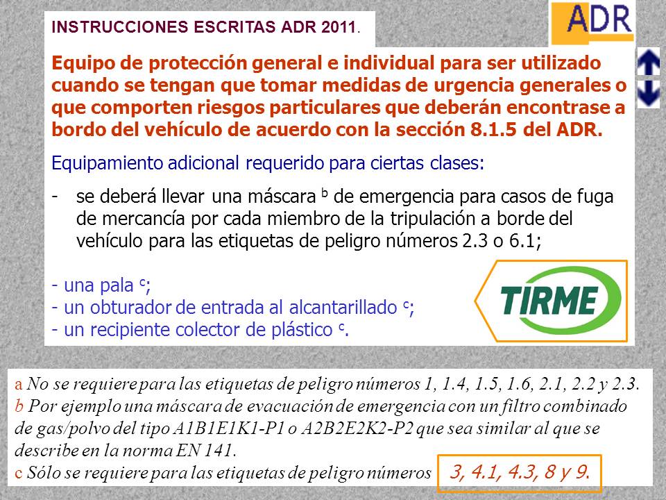 MERCANCIAS PELIGROSAS