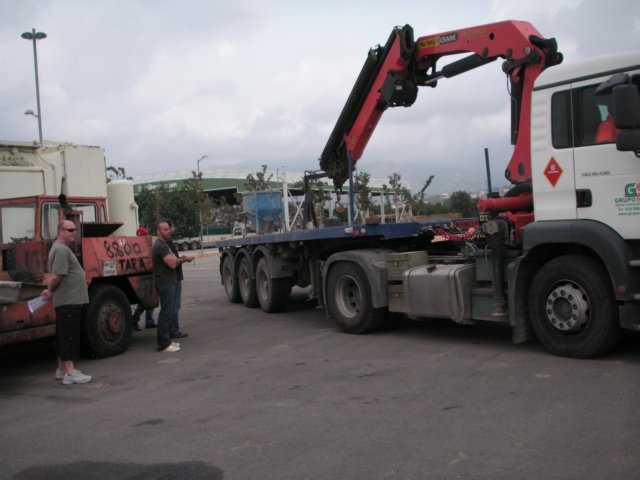 PRACTICAS CAMION GRUA (15)  BARCOS AVIONES